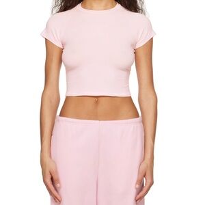 Skims vintage crop tee